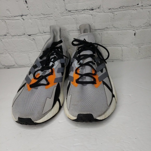 Adidas Mens PWI001001 FW8414 Gray‎ Black Running Shoes Sneakers Size 15. main image 8